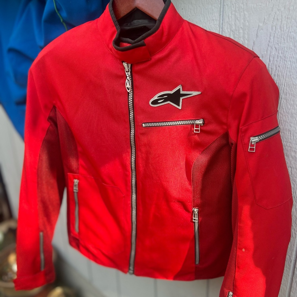 Alpinestars Vibrant Red Utility Jacket